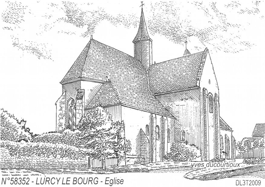 N 58352 - LURCY LE BOURG - église